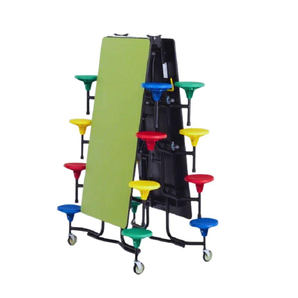 Retro Series - 16 Seat 10ft Mobile Foldable Dining Table