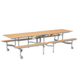 Signature Range - 12 Seat 10ft Mobile Foldable Bench Dining Table