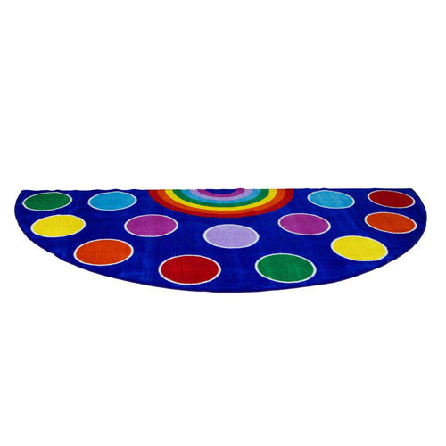 Rainbow Semi- Circle Placement Carpet