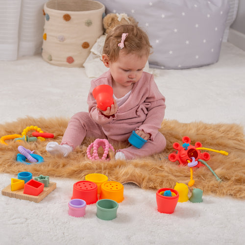 SiliSoft Activity Set (Rainbow)