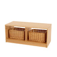 RS Toddler Open 2 Cubby Unit