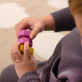 RAINBOW WOODEN NUTS & BOLTS