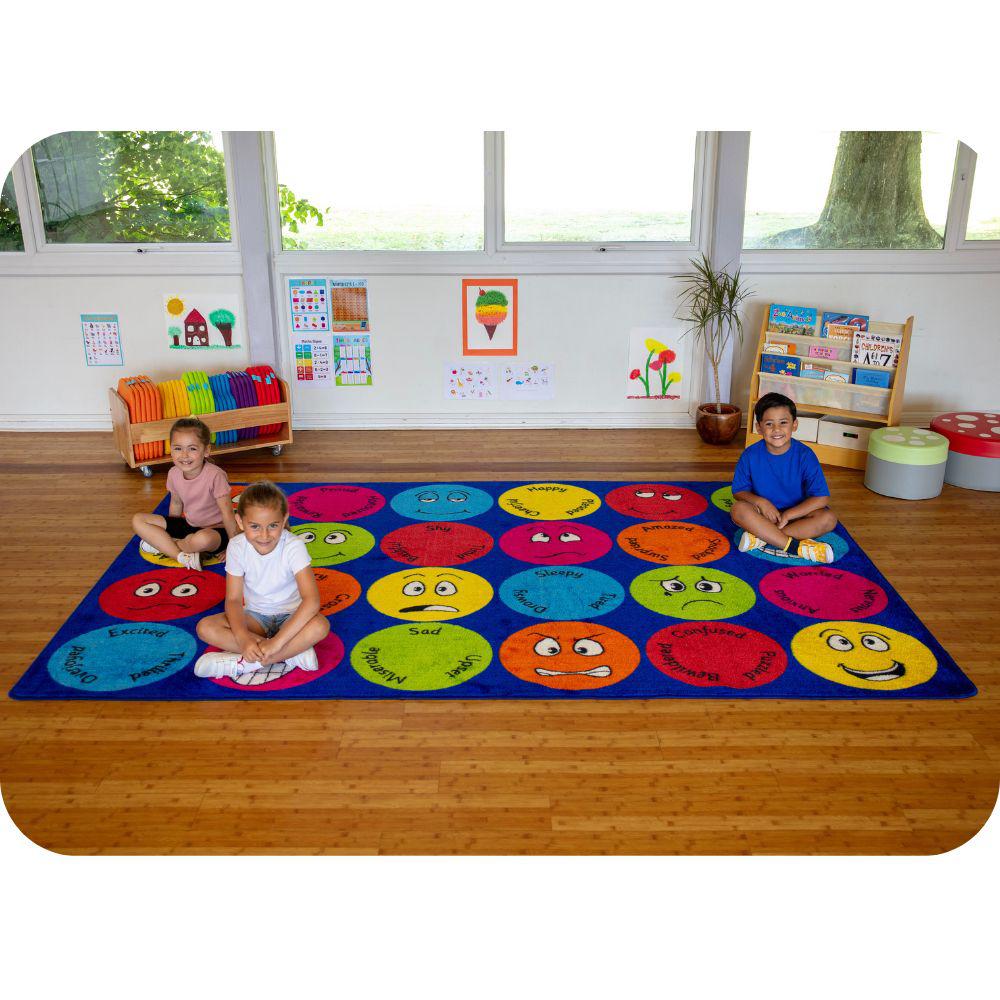 Emotions Interactive Rectangular Carpet