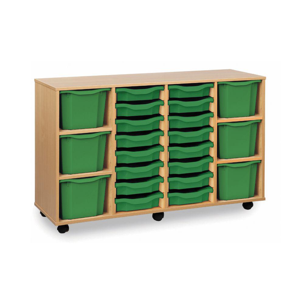 16 Shallow/6 Extra Deep Combination Tray Unit