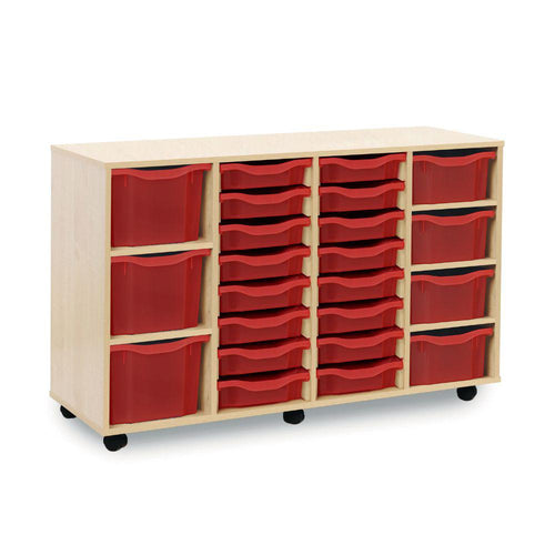 16 Shallow/4 Deep/3 Extra Deep Combination Tray Unit