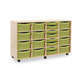 12 Deep/8 Shallow Combination Tray Unit