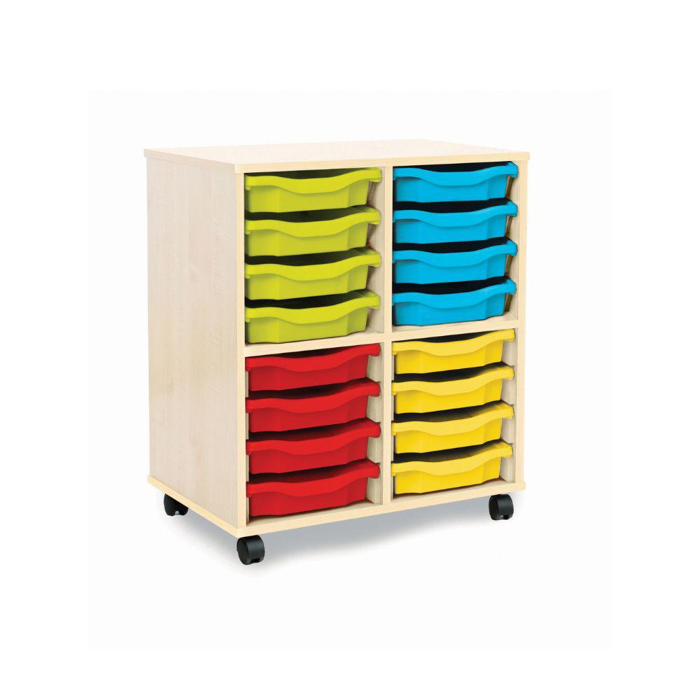 Allsorts 16 Shallow Stackable Tray Unit