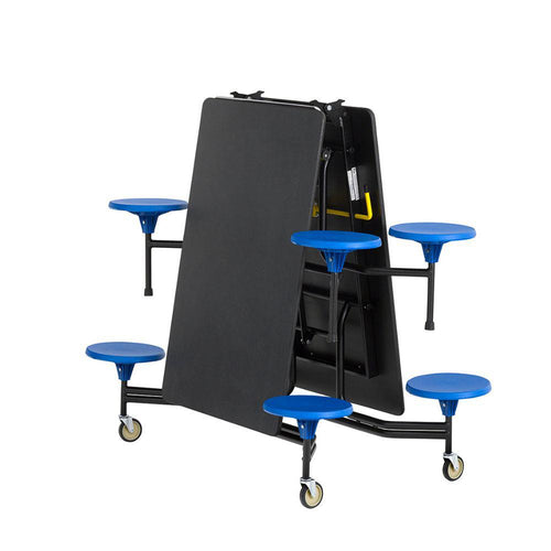 Retro Series - 8 Seat Mobile Foldable Dining Table