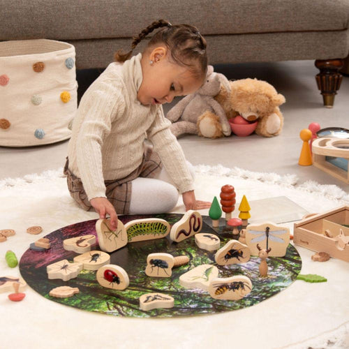 WOODEN ANIMAL BLOCKS BUNDLE