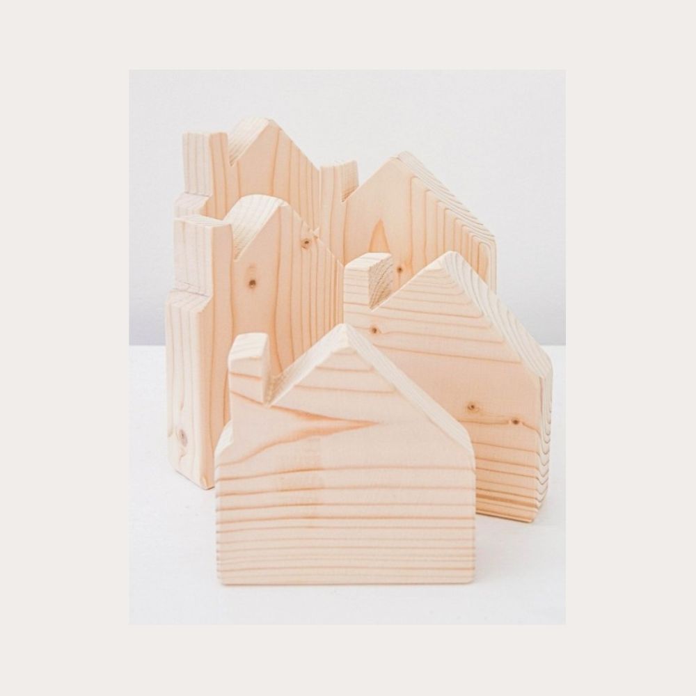 Wooden House Assortment