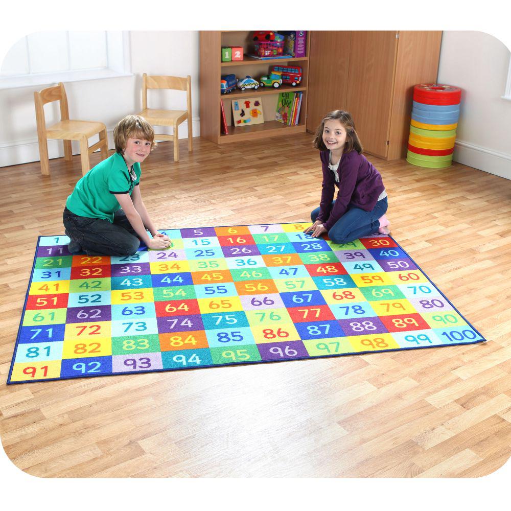 1-100 Numbers Carpet