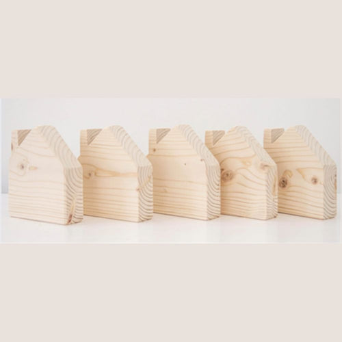 Wooden House Set