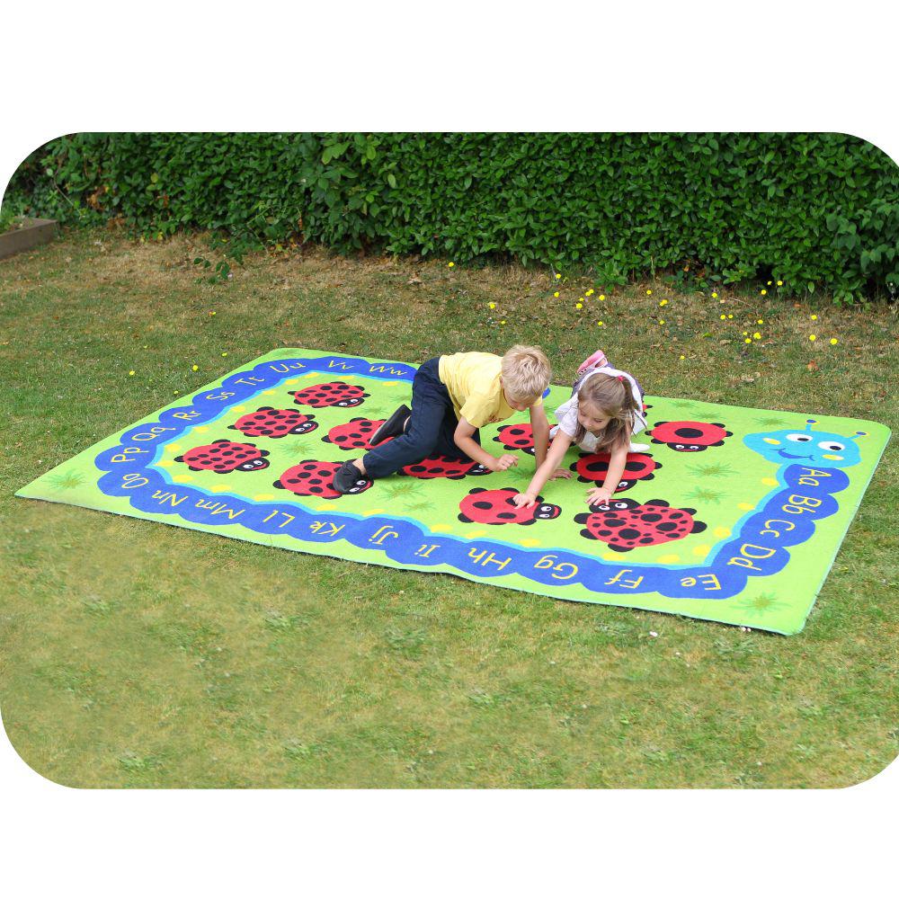 Back To Nature Chloe Caterpillar Numeracy & Literacy Outdoor Mat