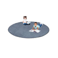 Luxury Super Soft Round Carpet - Grey