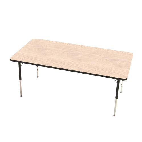 Tuf Top Height Adjustable Rectangular Table