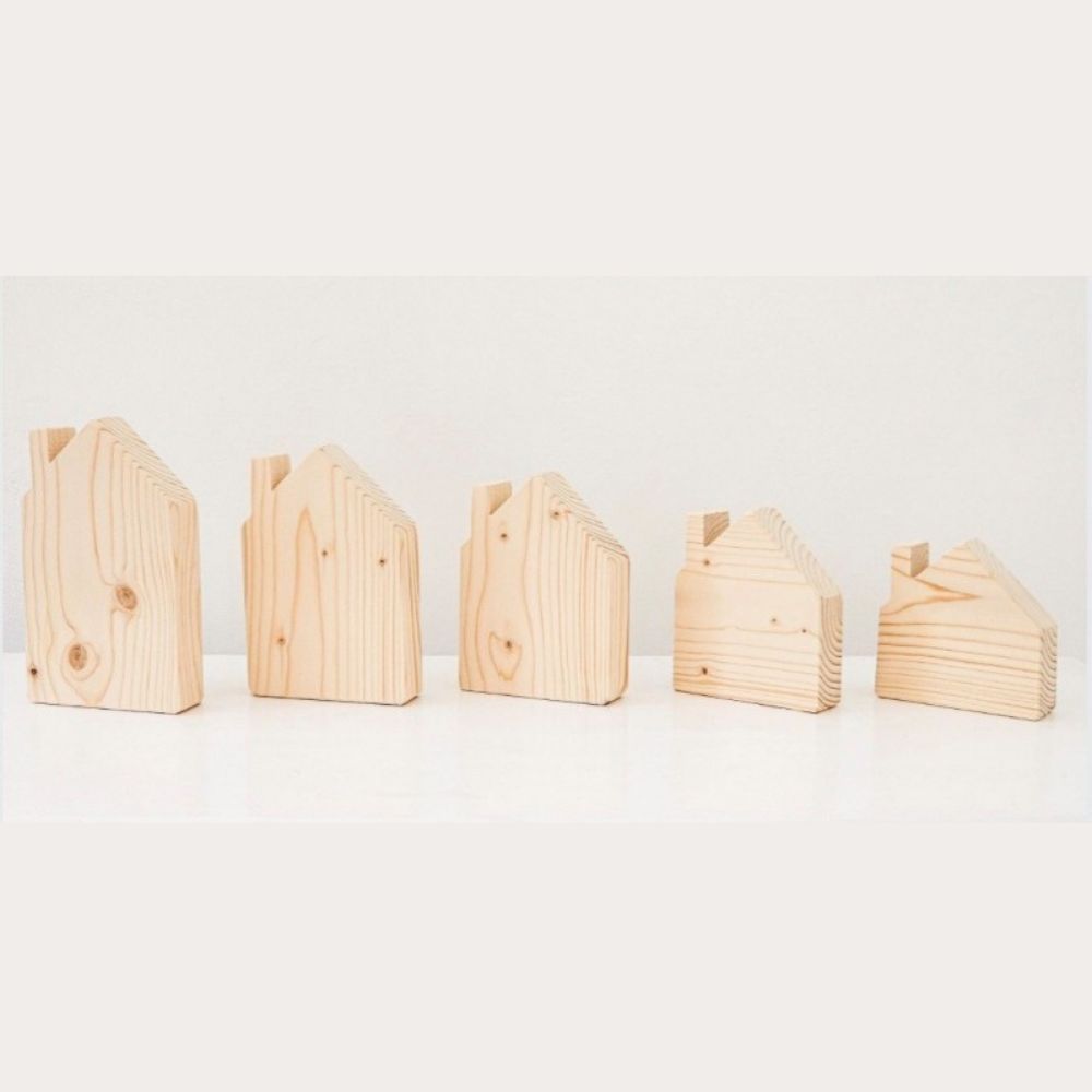 Wooden House Assortment