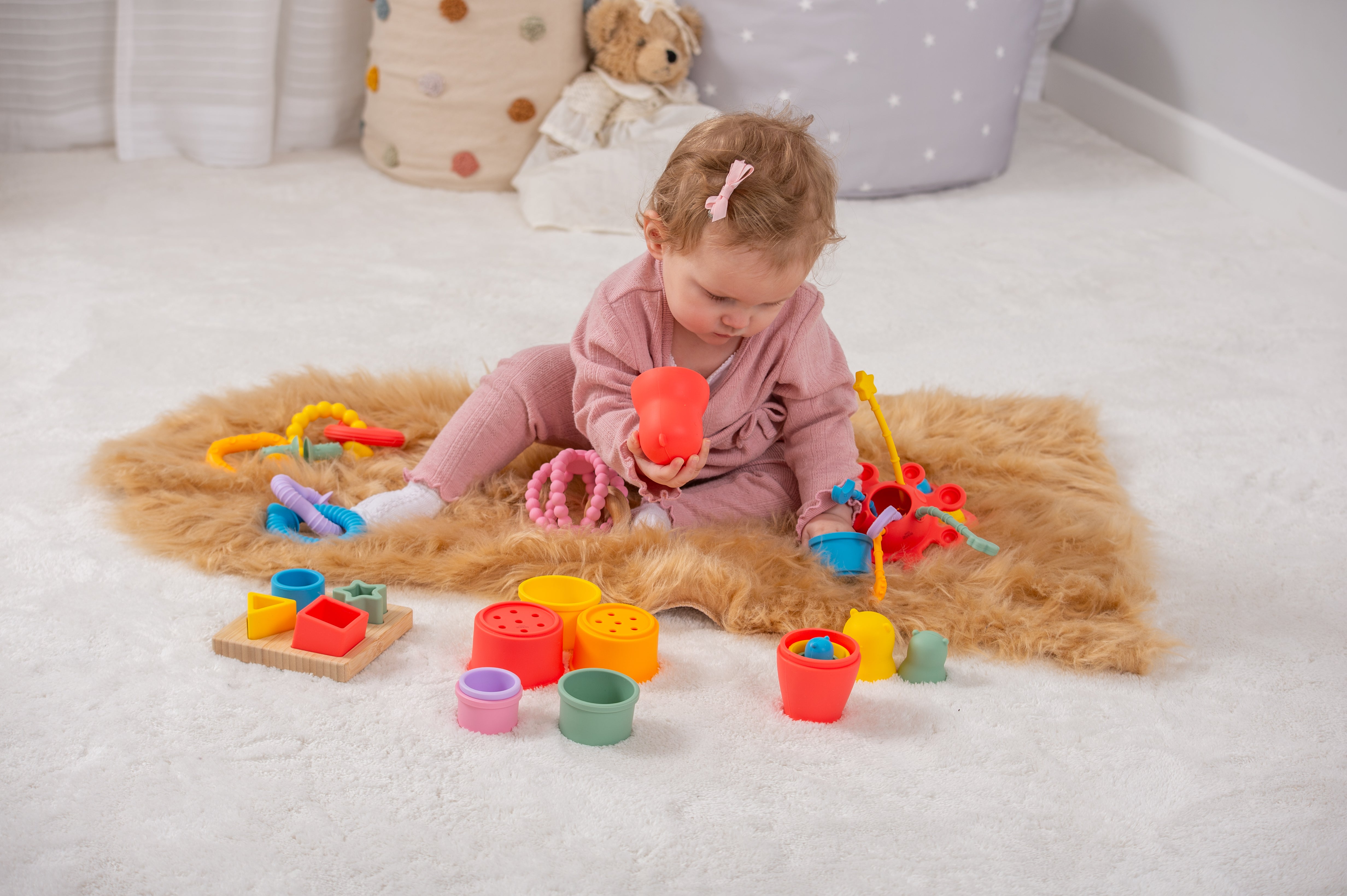 SiliSoft Activity Set (Rainbow)