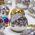 SENSORY REFLECTIVE SILVER BALLS