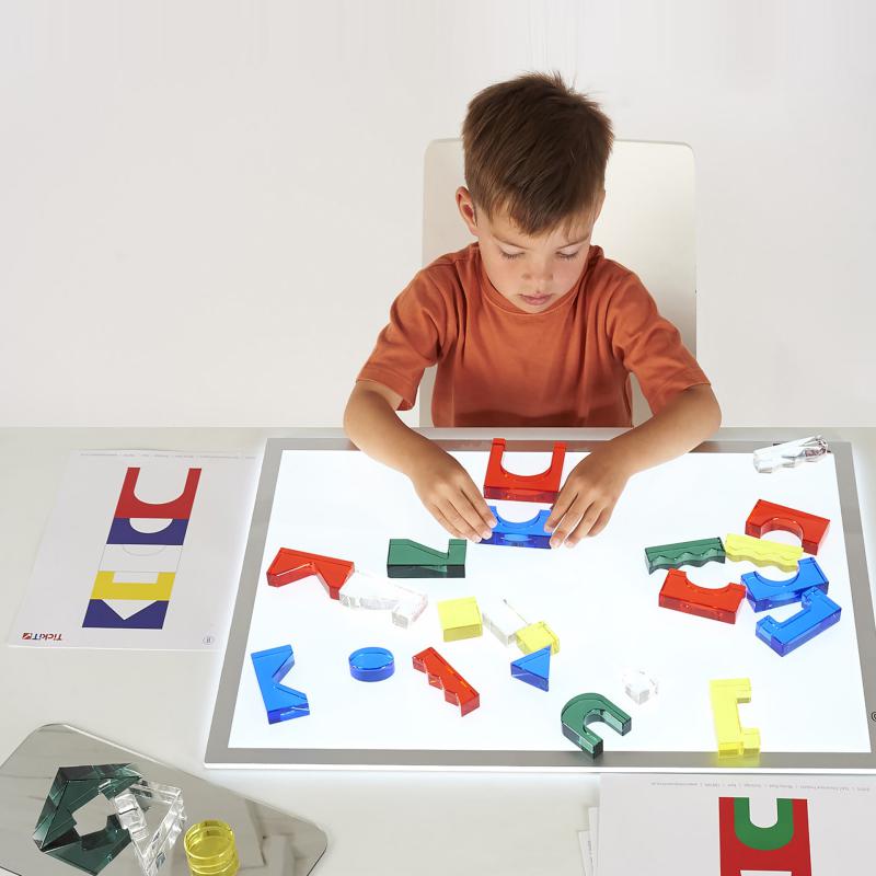 COLOUR CRYSTAL BLOCK SET