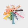 RAINBOW WOODEN KEYS