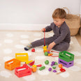 WOODEN SORTING FRUIT & VEGETABLE CRATES