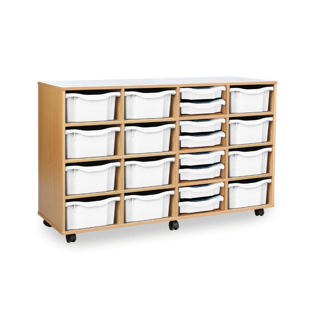 12 Deep/8 Shallow Combination Tray Unit