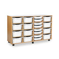 12 Deep/8 Shallow Combination Tray Unit