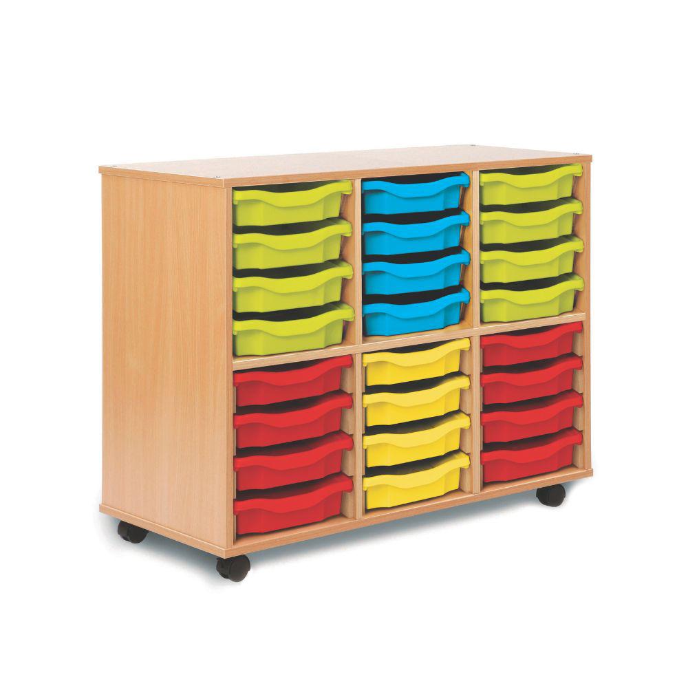 Allsorts 24 Shallow Stackable Tray Unit