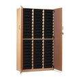 60 Shallow Tray Cupboard with Full Locking Doors