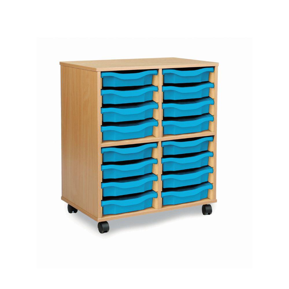 Allsorts 16 Shallow Stackable Tray Unit