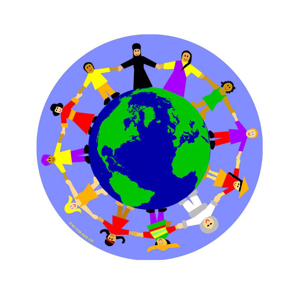 Children Of The World Multi- Cultural Carpet