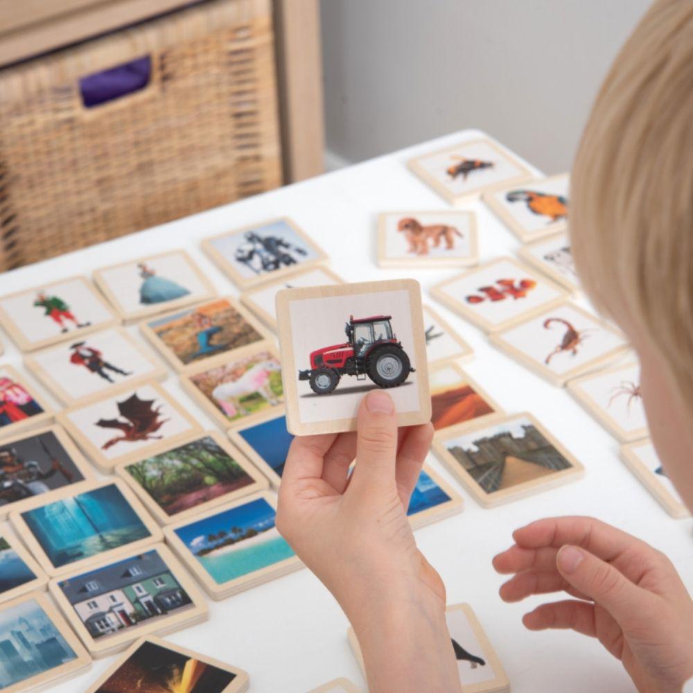 WOODEN STORY TILES