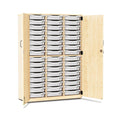 48 Shallow Tray Cupboard with Full Locking Doors