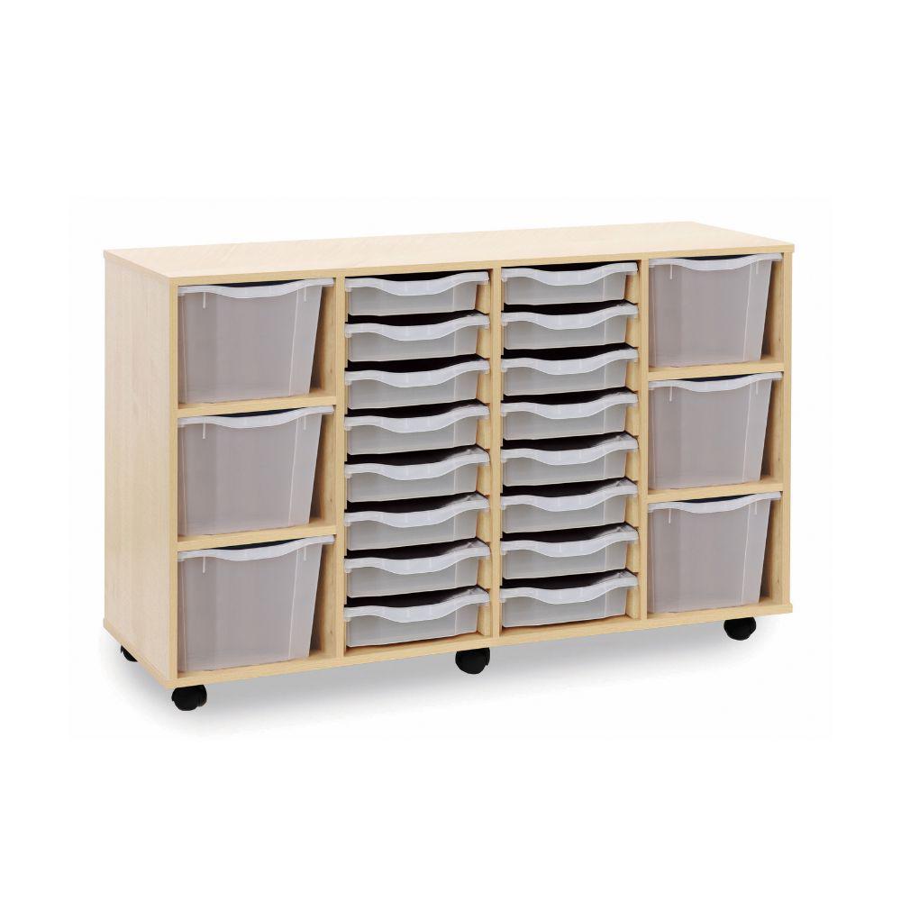 16 Shallow/6 Extra Deep Combination Tray Unit