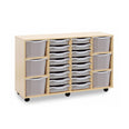 16 Shallow/6 Extra Deep Combination Tray Unit
