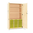 21 Shallow Tray Cupboard with Lockable Doors