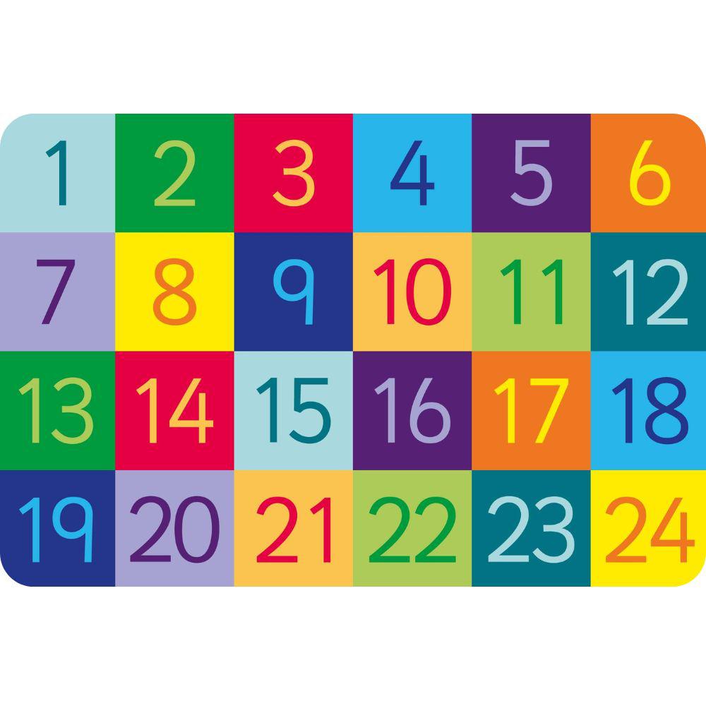 1-24 Numbers Carpet