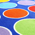 Rainbow Circles Placement Carpet