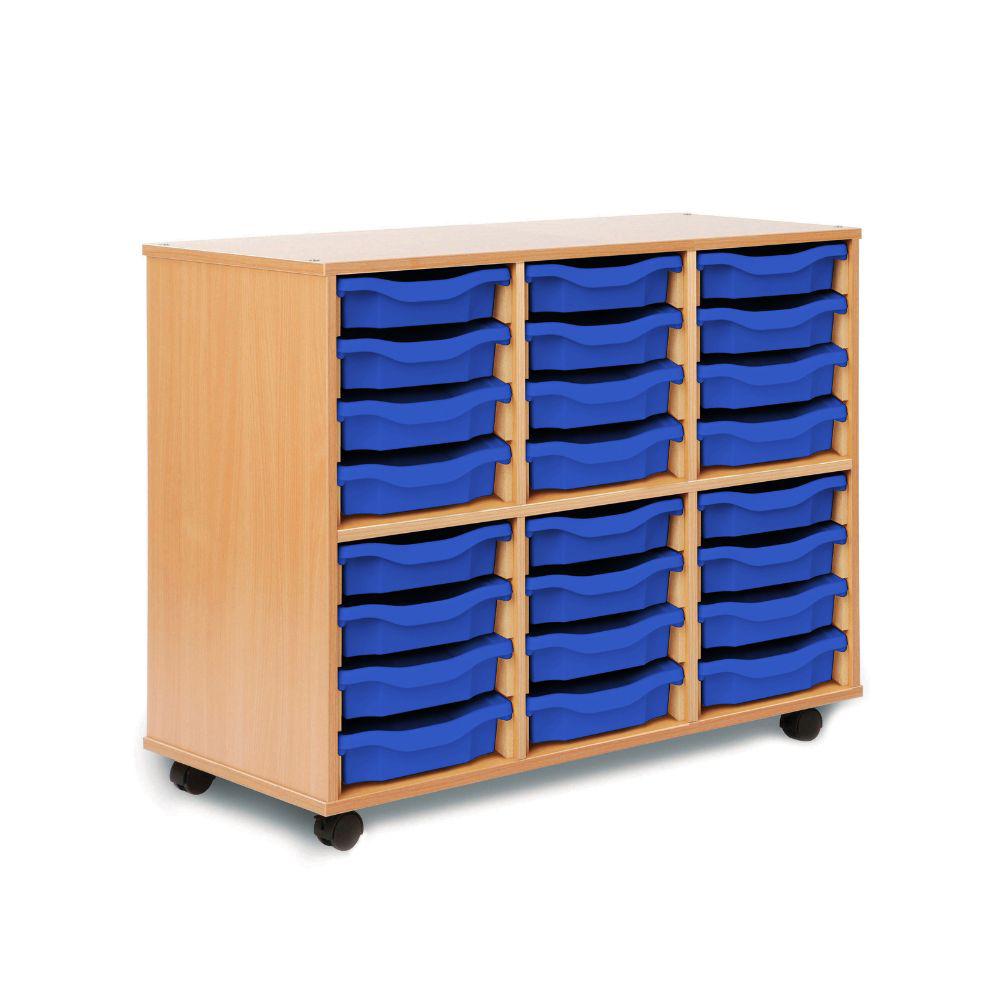 Allsorts 24 Shallow Stackable Tray Unit