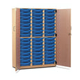 48 Shallow Tray Cupboard with Full Locking Doors