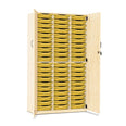 60 Shallow Tray Cupboard with Full Locking Doors