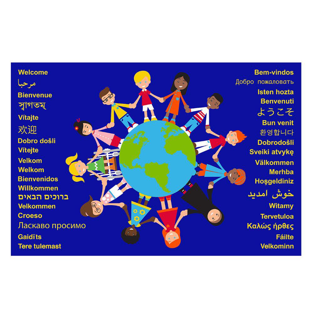 Children Of The World Welcome Carpet
