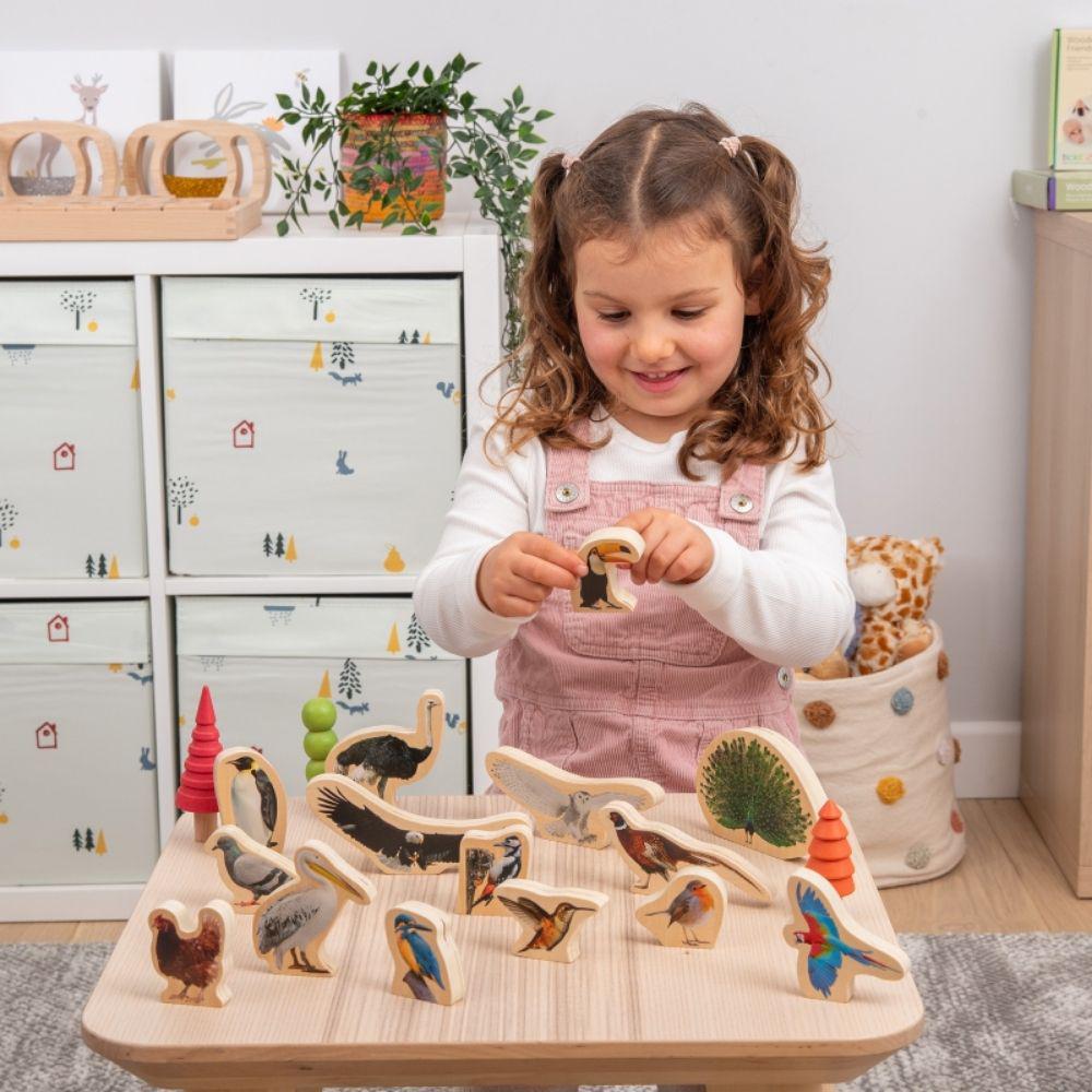 WOODEN ANIMAL BLOCKS BUNDLE
