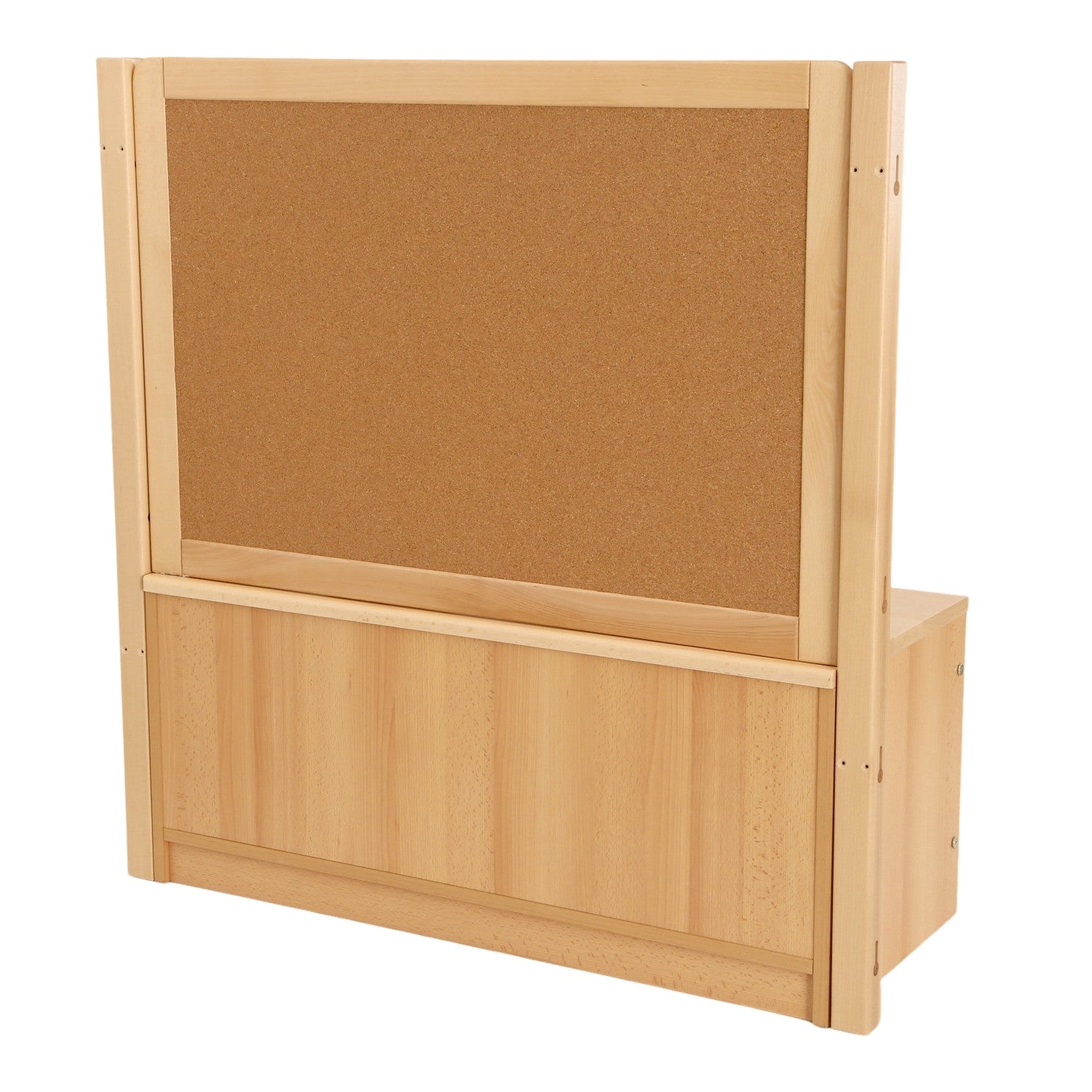 RS Toddler 3 Cubby Unit with Cork Board