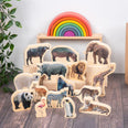 WOODEN ANIMAL BLOCKS BUNDLE