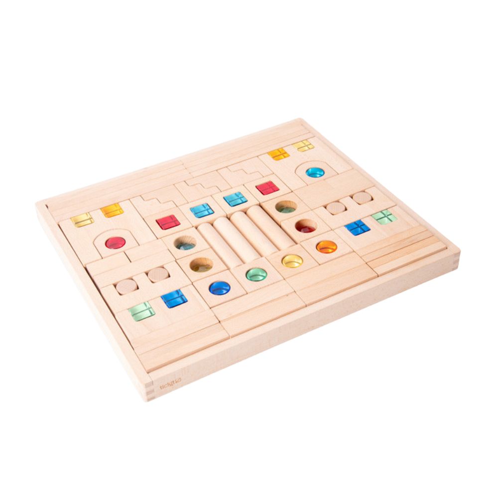WOODEN BUILDING GEM BLOCKS