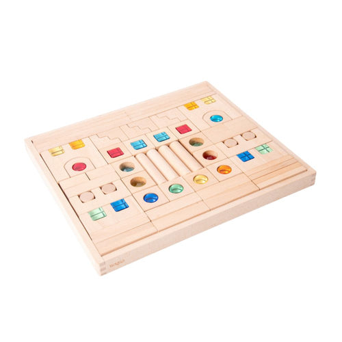 WOODEN BUILDING GEM BLOCKS