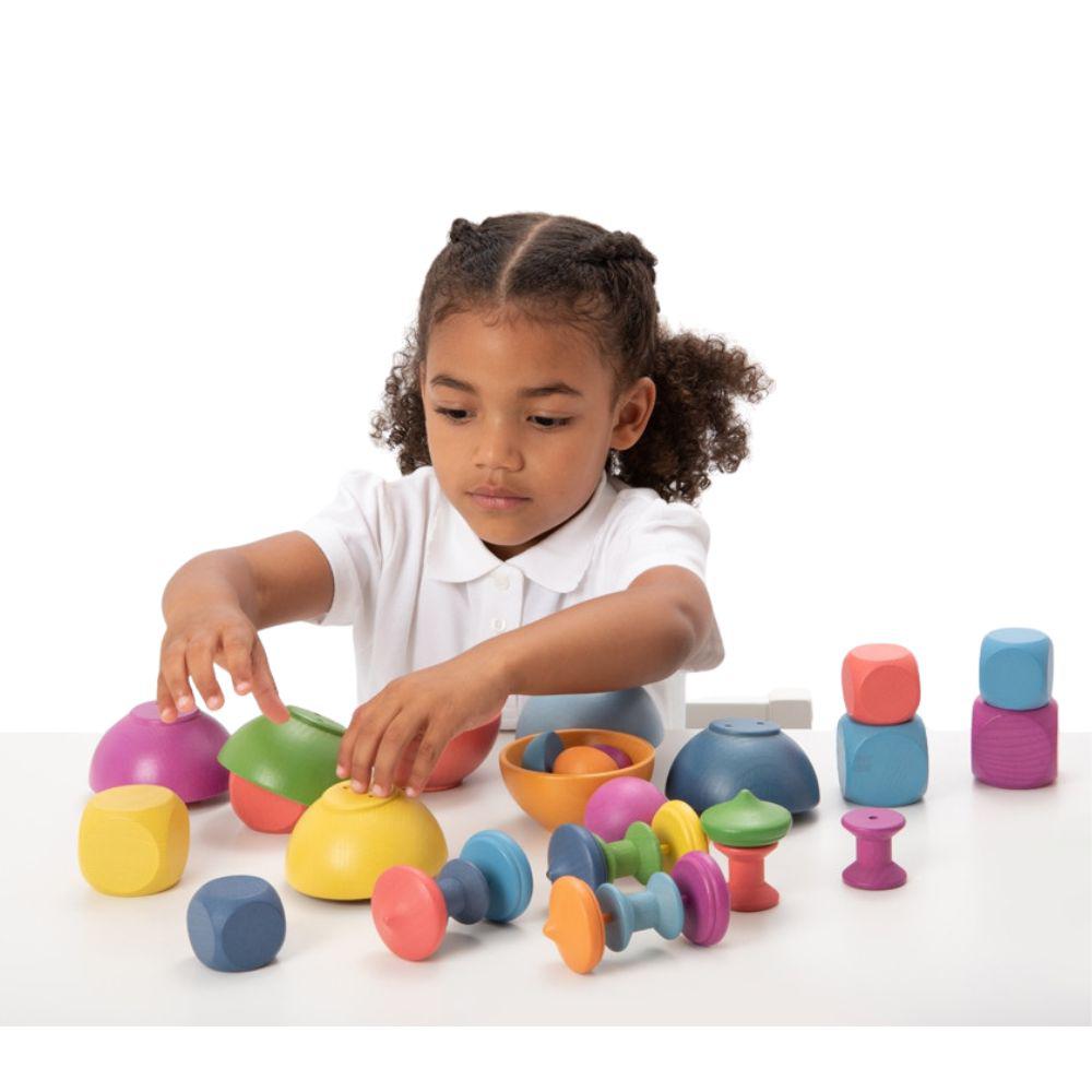 RAINBOW WOODEN SUPER SET