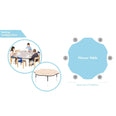 Tuf Top Height Adjustable Flower Table
