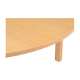 Circular Table Beech Veneer 1000mm